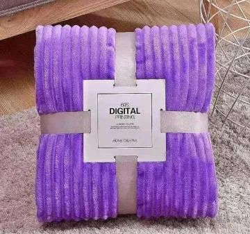 Heavy velvet fleece throw blankets Super Soft & Cozy: Our microplush ribbed blankets are lightweight and breathable. They are almost as soft and warm as wool blanket, which makes them a great alternat