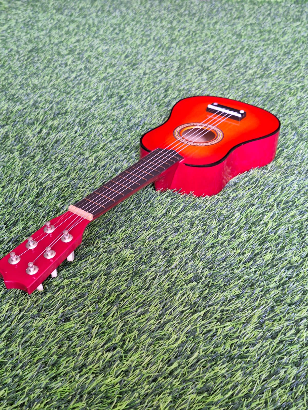 Quality kids playing guitar