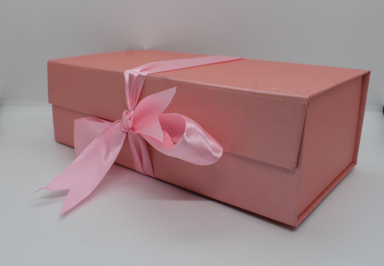 Multipurpose Foldable Gift Box with Ribbon – Elegant & Reusable (20CM x 10CM x 6CM)