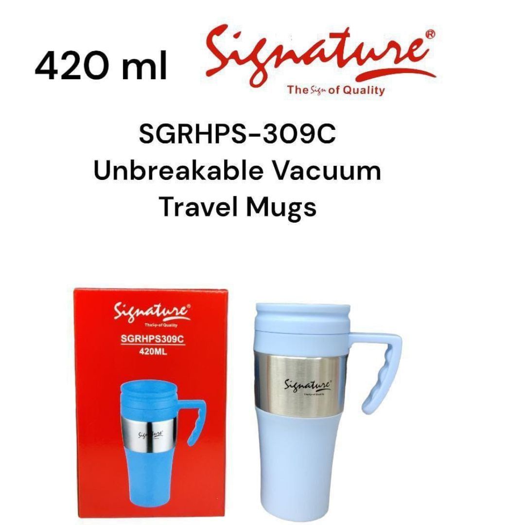 420 ml High Quality & Unbreakable Travel Mugs (SGRHPS-309C)