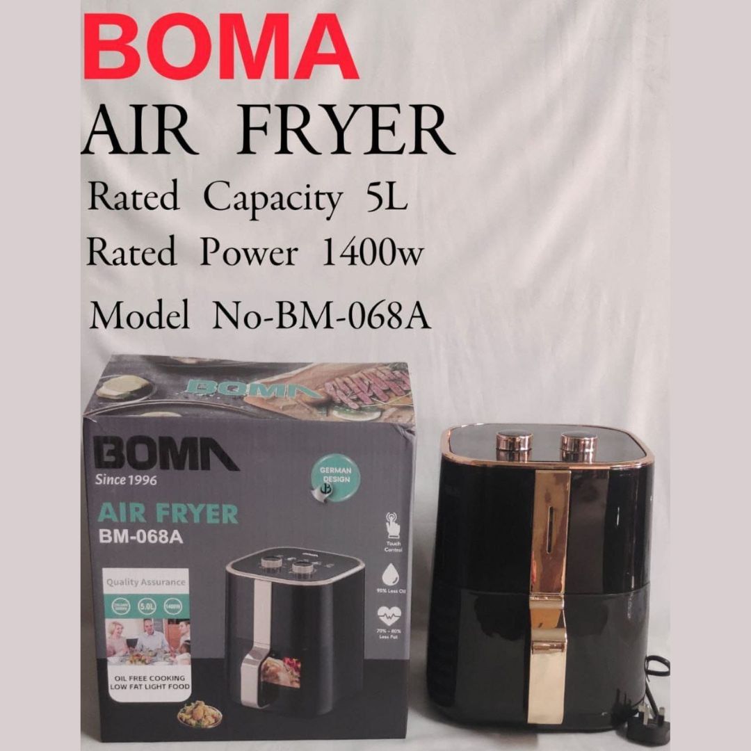 Boma 5L Digital Electric Air Fryer  for Healthy Meal Prep