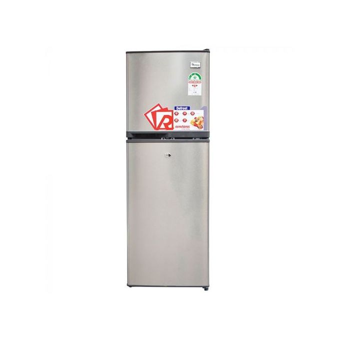 Ramtons RF/339-2 DOOR DIRECT COOL 138LT SILVER  with free fridge guard