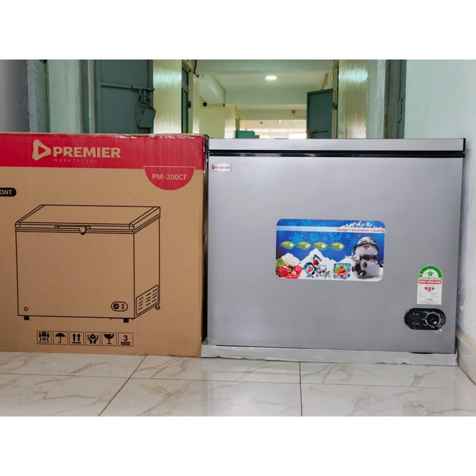 200L CHEST FREEZER  PREMIER Large Capacity Chest Freezer PM-200CF 200L Freezer+Fridge Guard