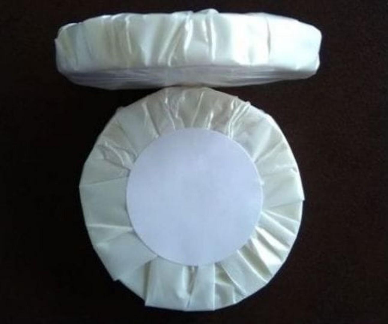 120 Pieces Disposable Hotel Soap. Round Pleated Guest Soap