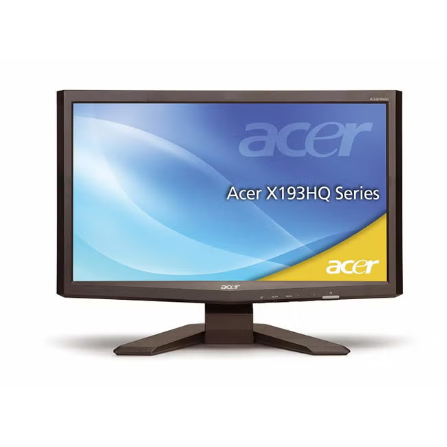 Refurbished Monitors Acer 19"  X193HQ Monitor screen