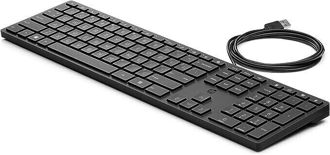 Ex Uk Hp PH0U USB Slim Keyboard Wired Keyboard
