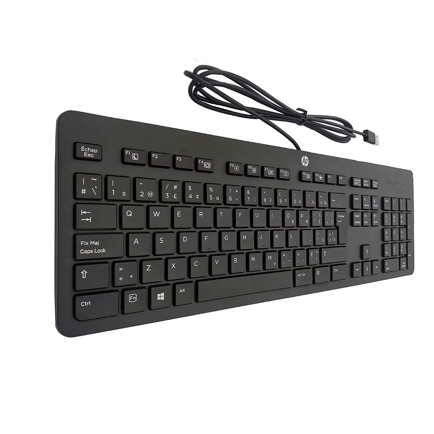 Ex Uk Hp PH0U USB Slim Keyboard Wired Keyboard
