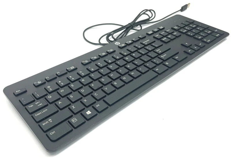 Ex Uk Hp PH0U USB Slim Keyboard Wired Keyboard