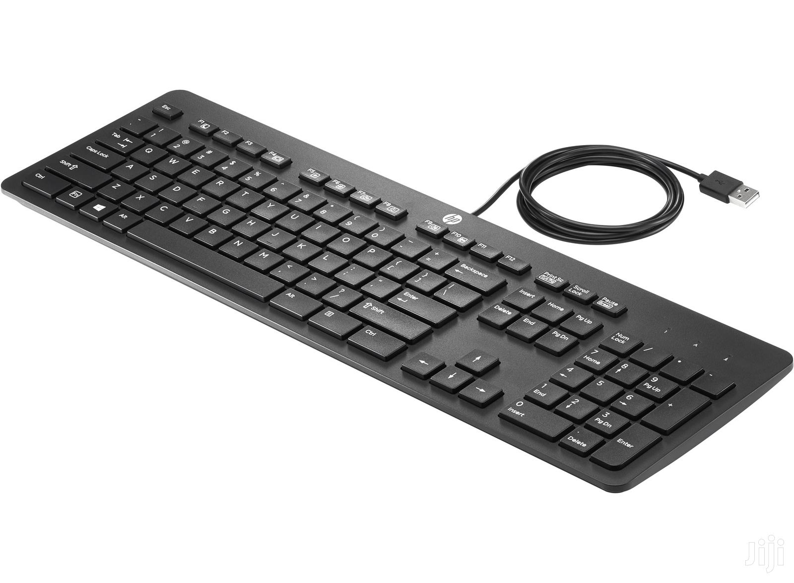 Ex Uk Hp PH0U USB Slim Keyboard Wired Keyboard