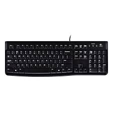 NEW LOGITECH K120 Wired Keyboard ,usb Modern Full Size Layout keyboard, High-Quality Membrane Keyboard, full usb desktop keyboard ,k120 logitech keyboard