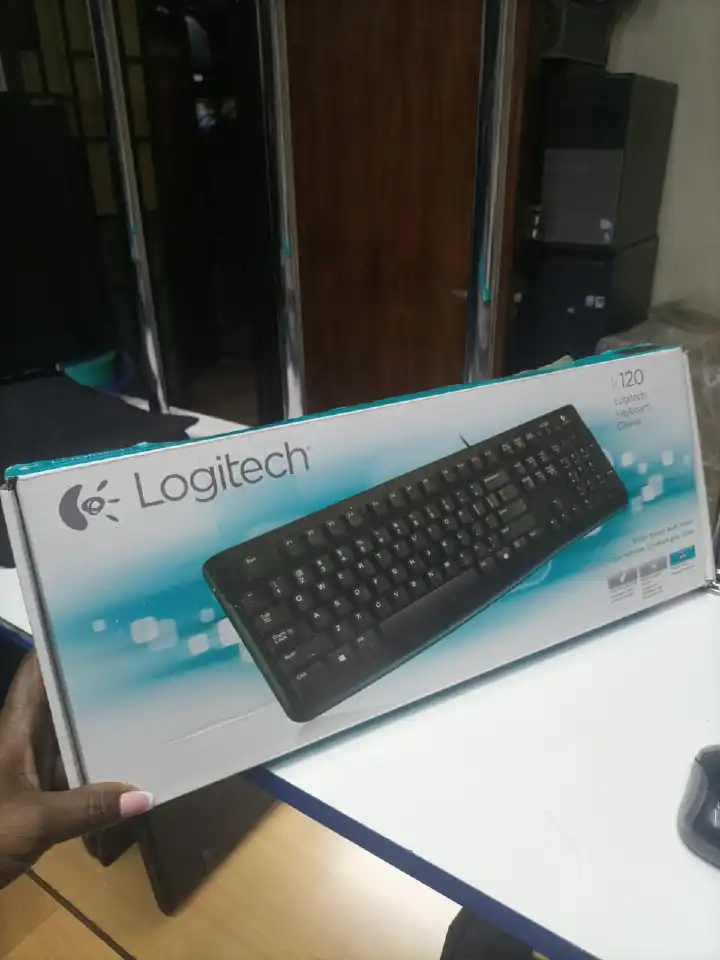 NEW LOGITECH K120 Wired Keyboard ,usb Modern Full Size Layout keyboard, High-Quality Membrane Keyboard, full usb desktop keyboard ,k120 logitech keyboard