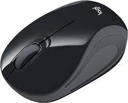 Logitech M187 Ultra Portable Wireless Mini Mouse , 1000 DPI Optical Tracking, 3-Buttons, PC/Mac/Laptop - Black/White wireless mouse logitech mouse