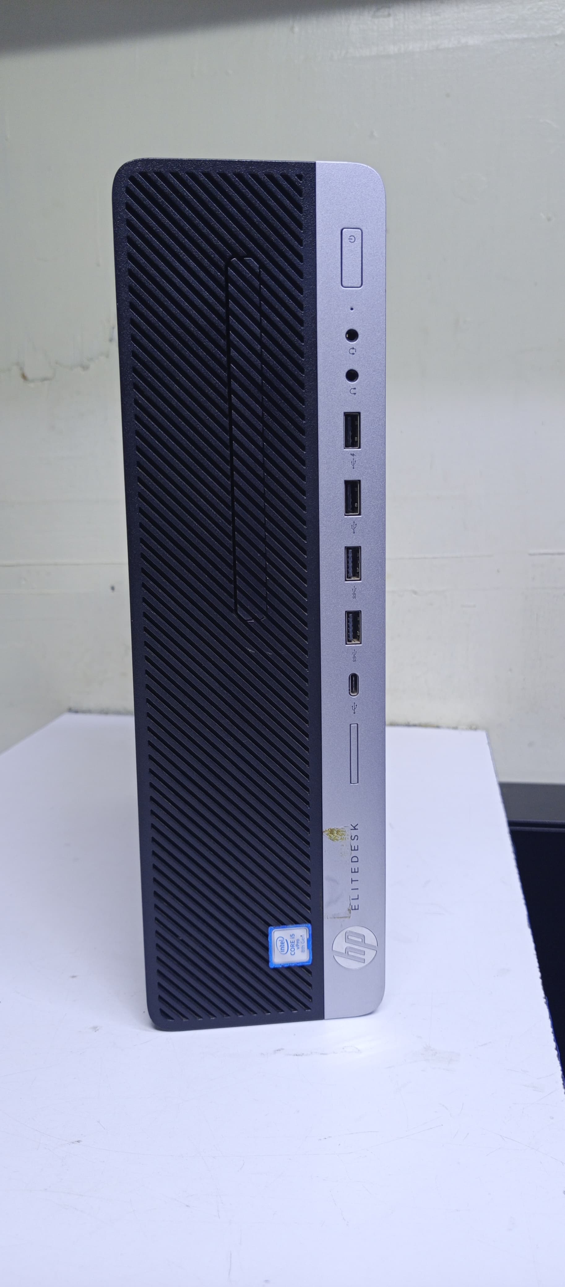 Refurbished Hp Elitedesk 800 g4 SFF Intel Core i5 8th gen 8gb ram 500gb Refurbished Desktop Computer CPU Tower Only