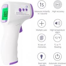 Medical Infrared forehead thermometer thermogun
🔆non contact 
🔆fast speed
🔆Data memory 
🔆back light
🔆forehead measure