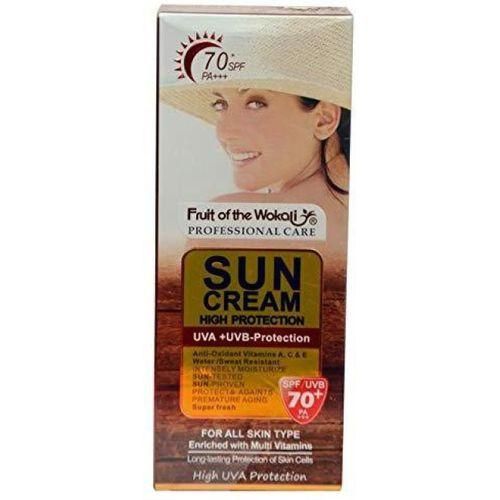 Fruit Of The Wokali SUN CREAM HIGH PROTECTION SPF 70+ SUNSCREEN