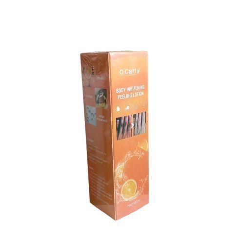 O'Carly Body Whitening Peeling Lotion. Brightens, Moisturizing, Exfoliates, Smooths, Remove Dark Spots, Dullness, Firms, Tighten pores & remove dirt, dust and unwanted Skin
