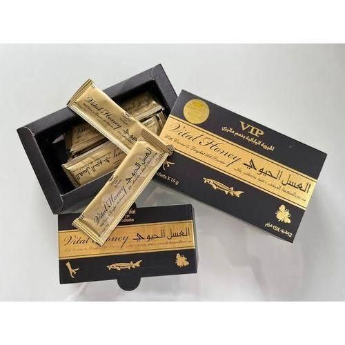 VIP Vital Honey with Caviar & Tongkat Ali Powder – 12 Sachets (15g Each) view 2