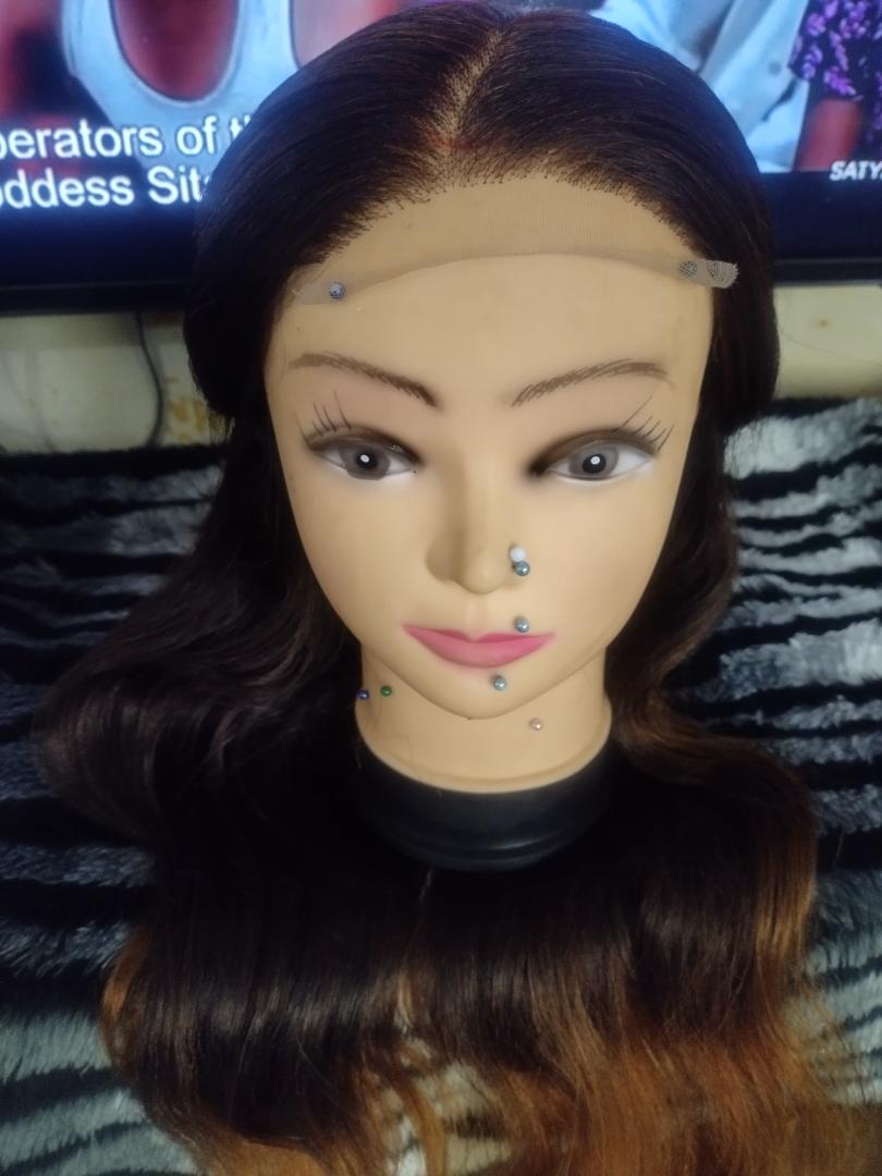 this is a 4 by 4 hd closure wig,  available in color 1/2/350colors, cañ be washed, heat styled and tonged.  please do not dye. use a wide tooth comb to detangle  your wig