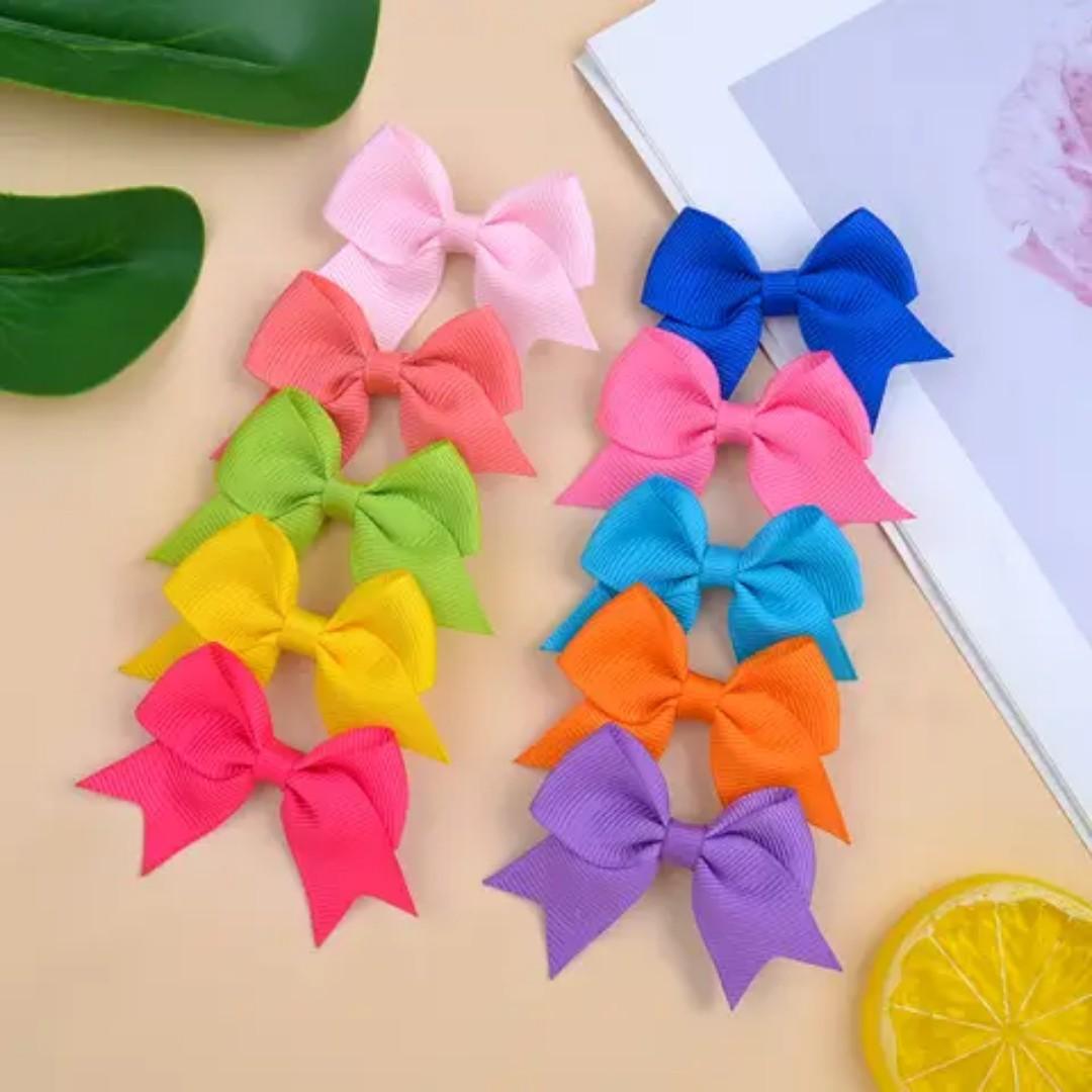 kids bowties hair clips