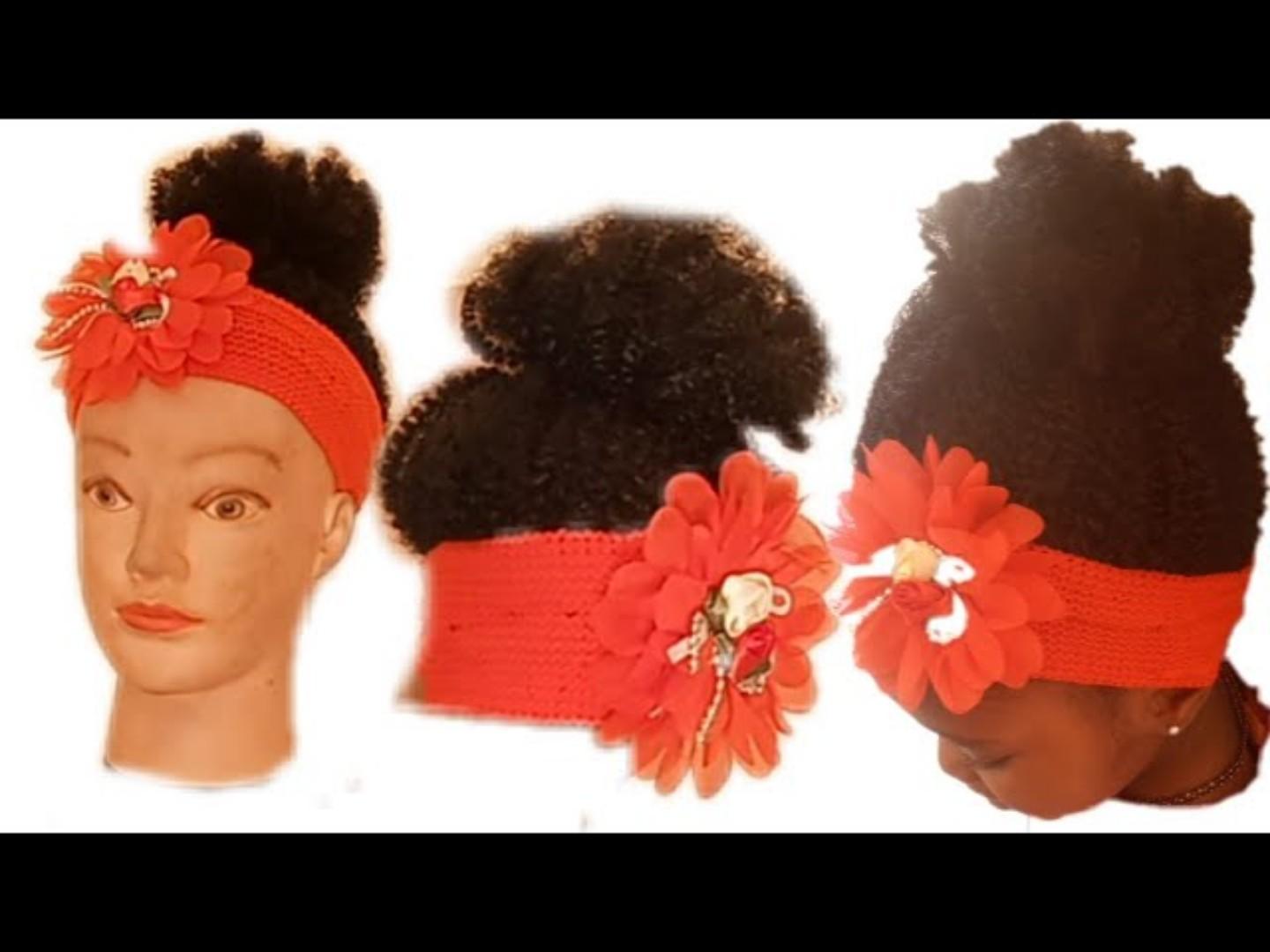 kids afro headband wigs