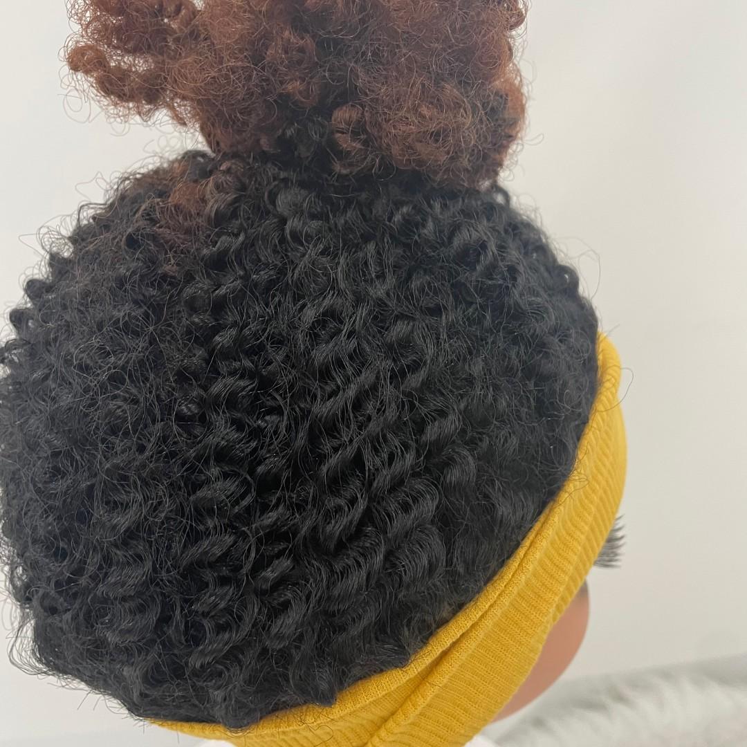 kids afro headband wigs