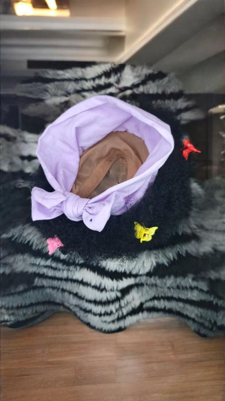 kids afro  headband wigs