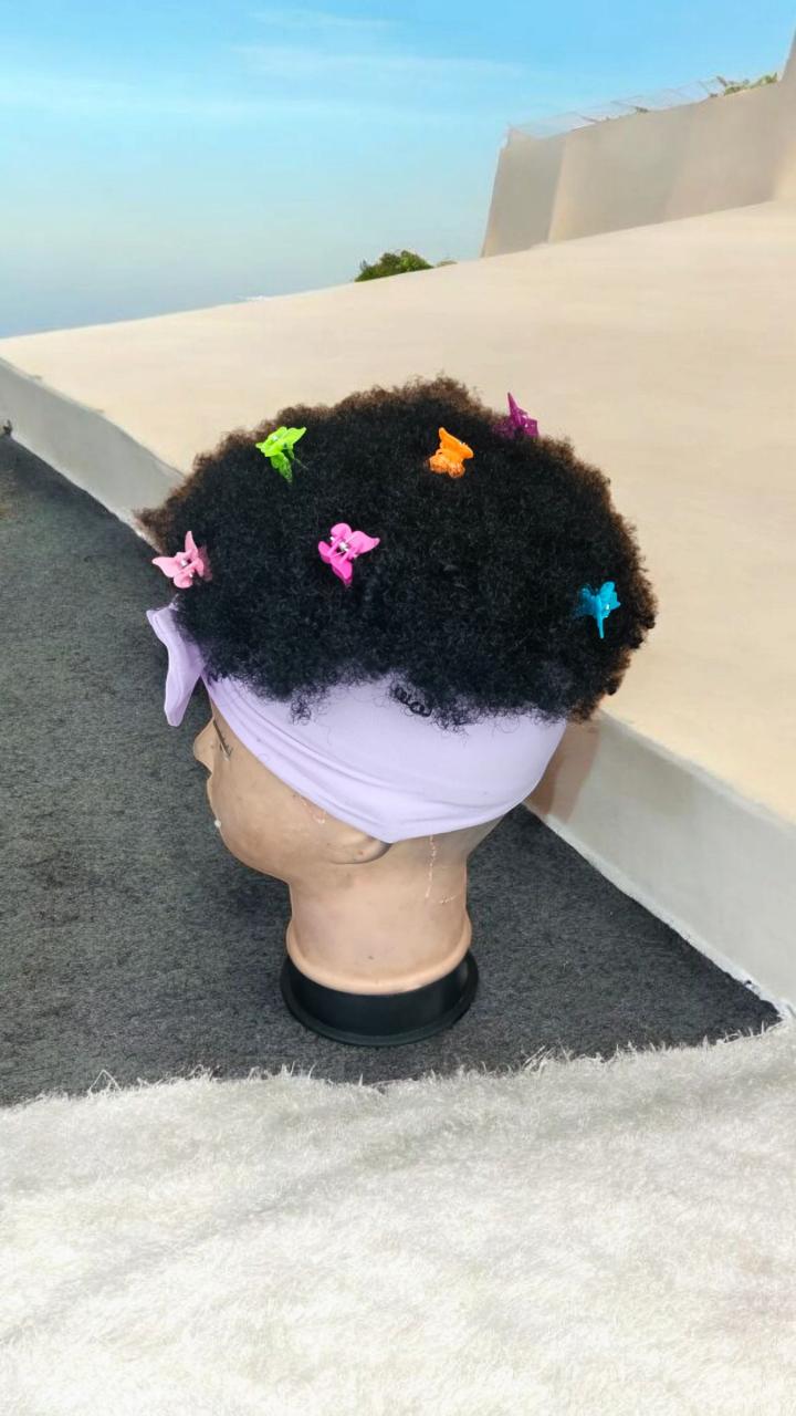 kids afro  headband wigs