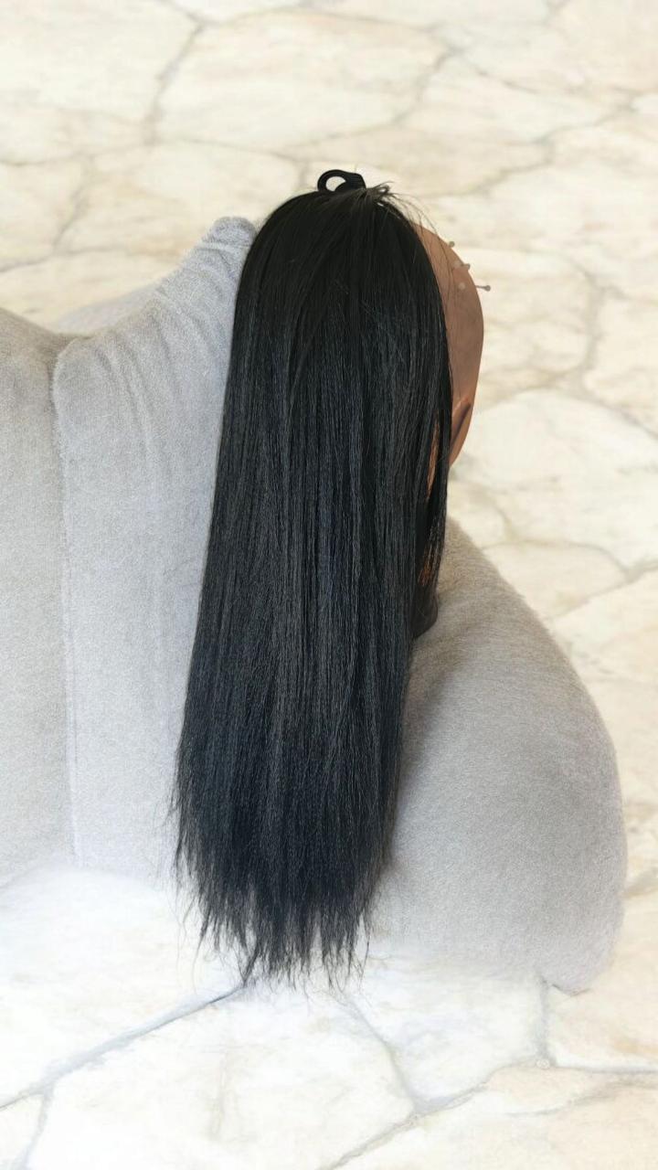 straight ponytail hair extensions for ladies