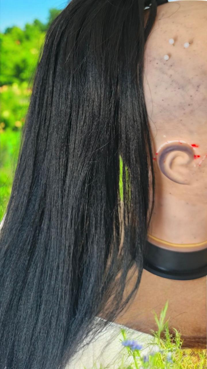 straight ponytail hair extensions for ladies