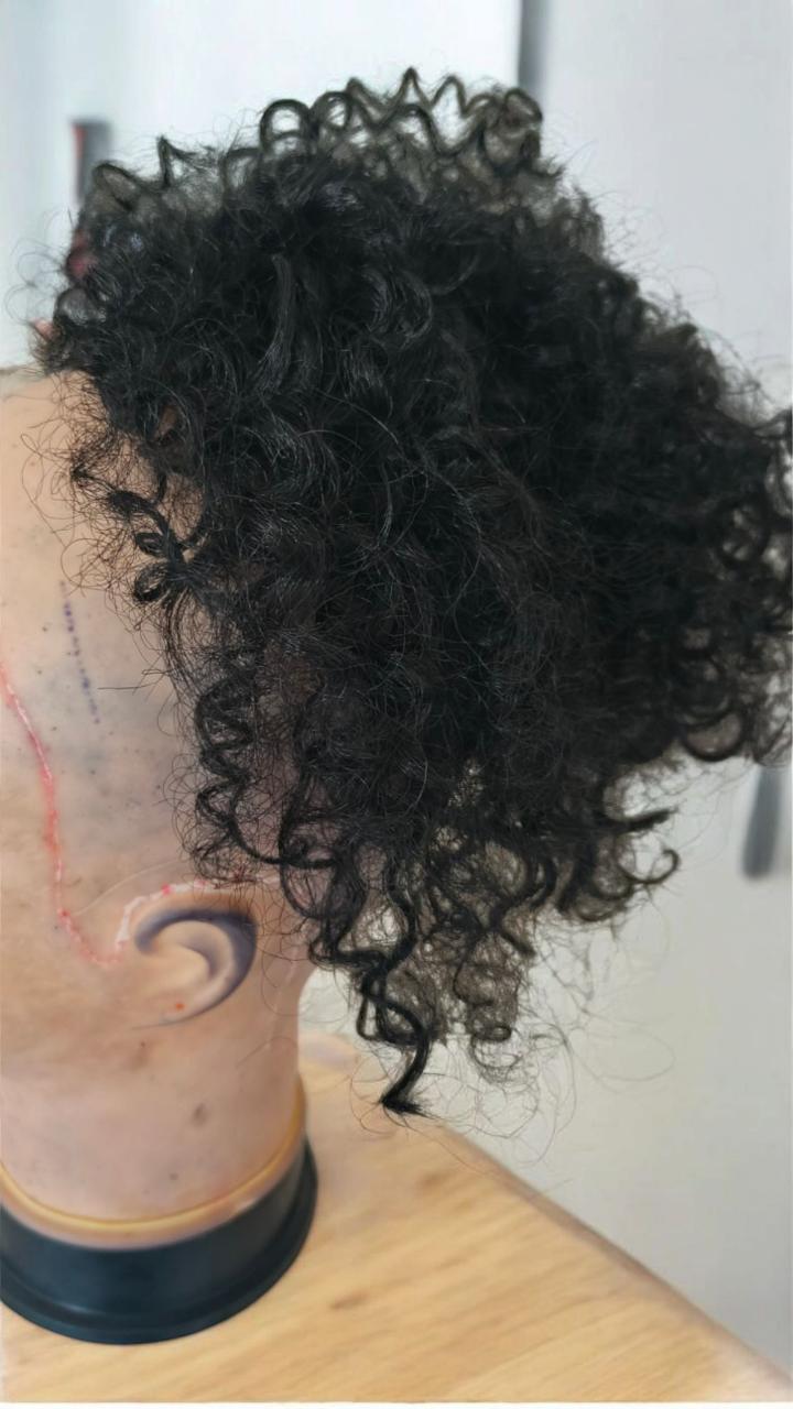 curly short ponytail hair extensions