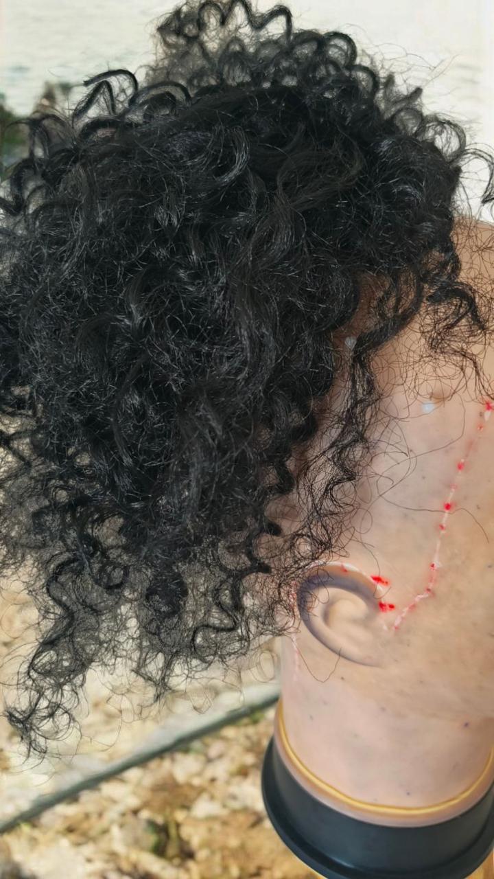 curly short ponytail hair extensions