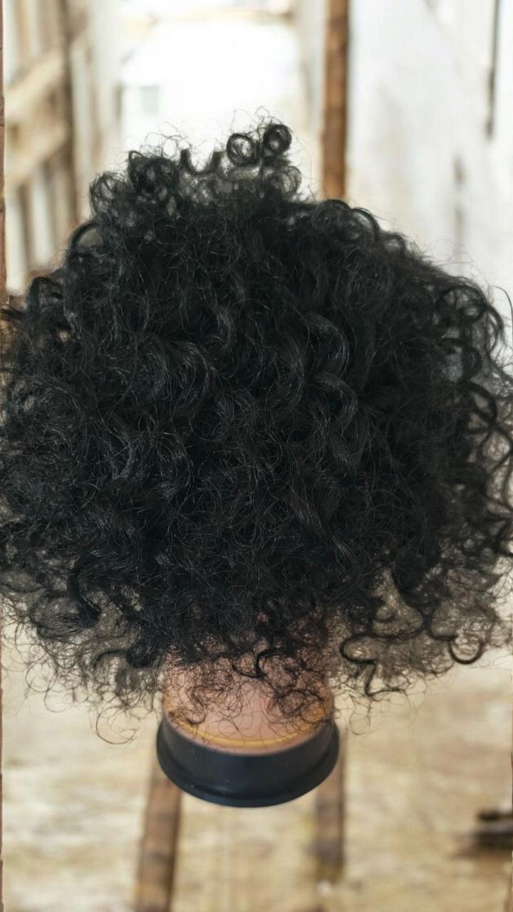curly short ponytail hair extensions