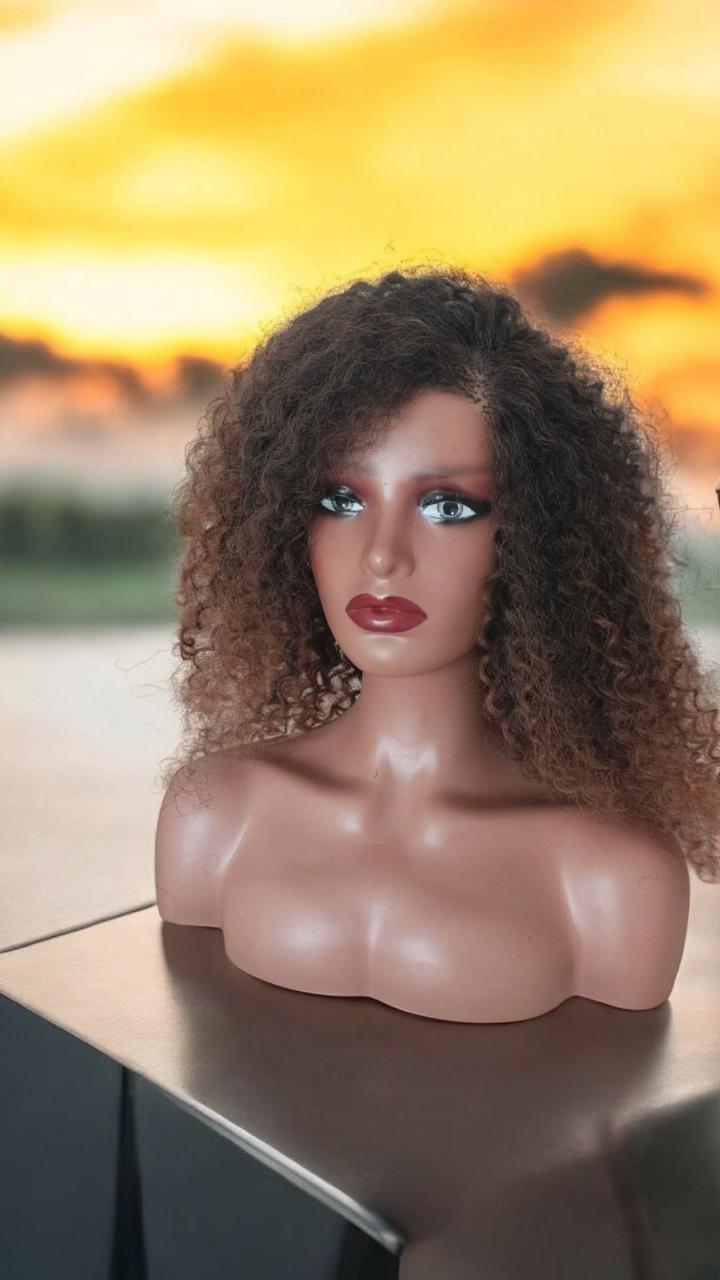 ladies curly synthetic frontal wigs as per the picture