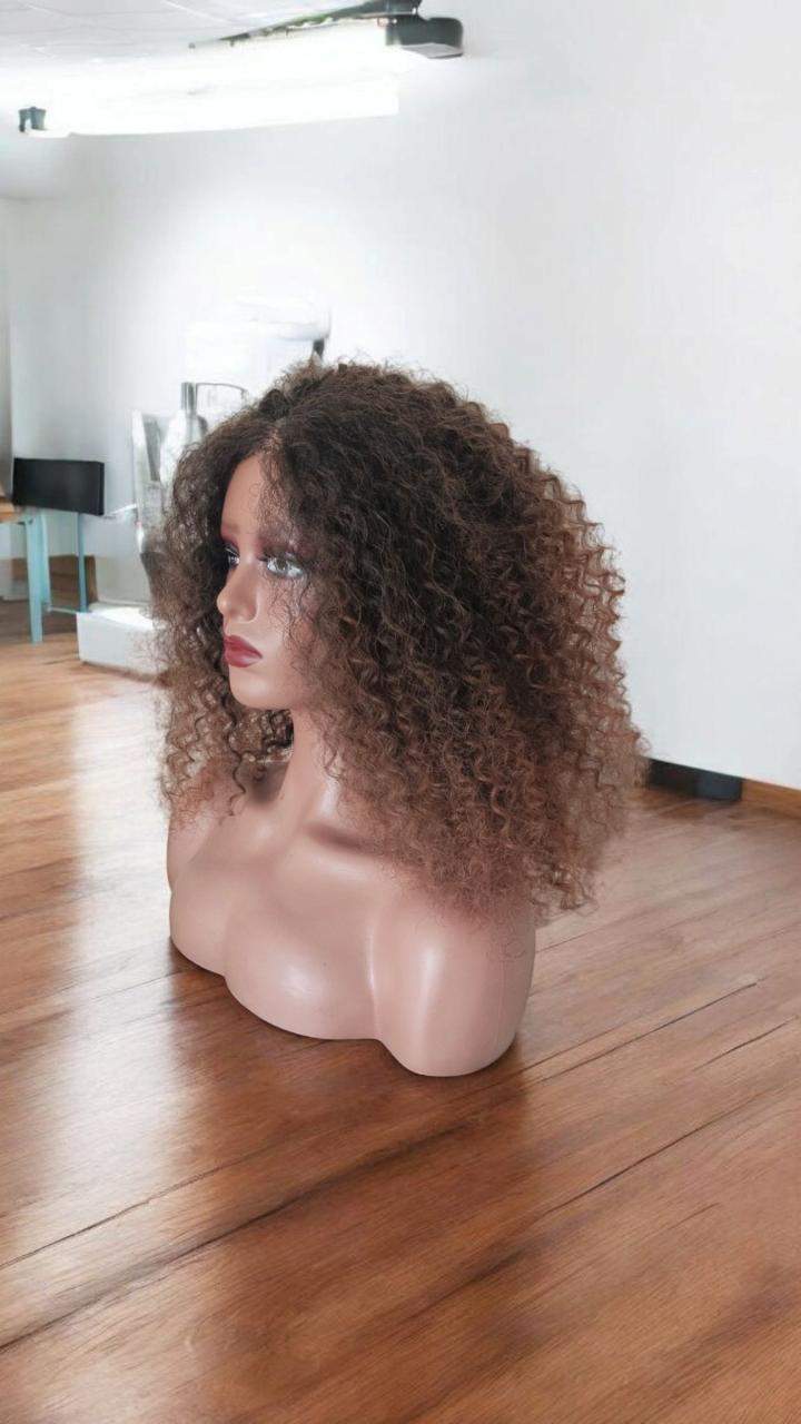 ladies curly synthetic frontal wigs as per the picture