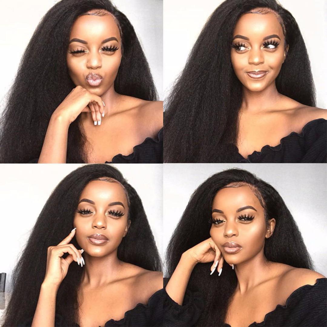 natural kinky hair bundles