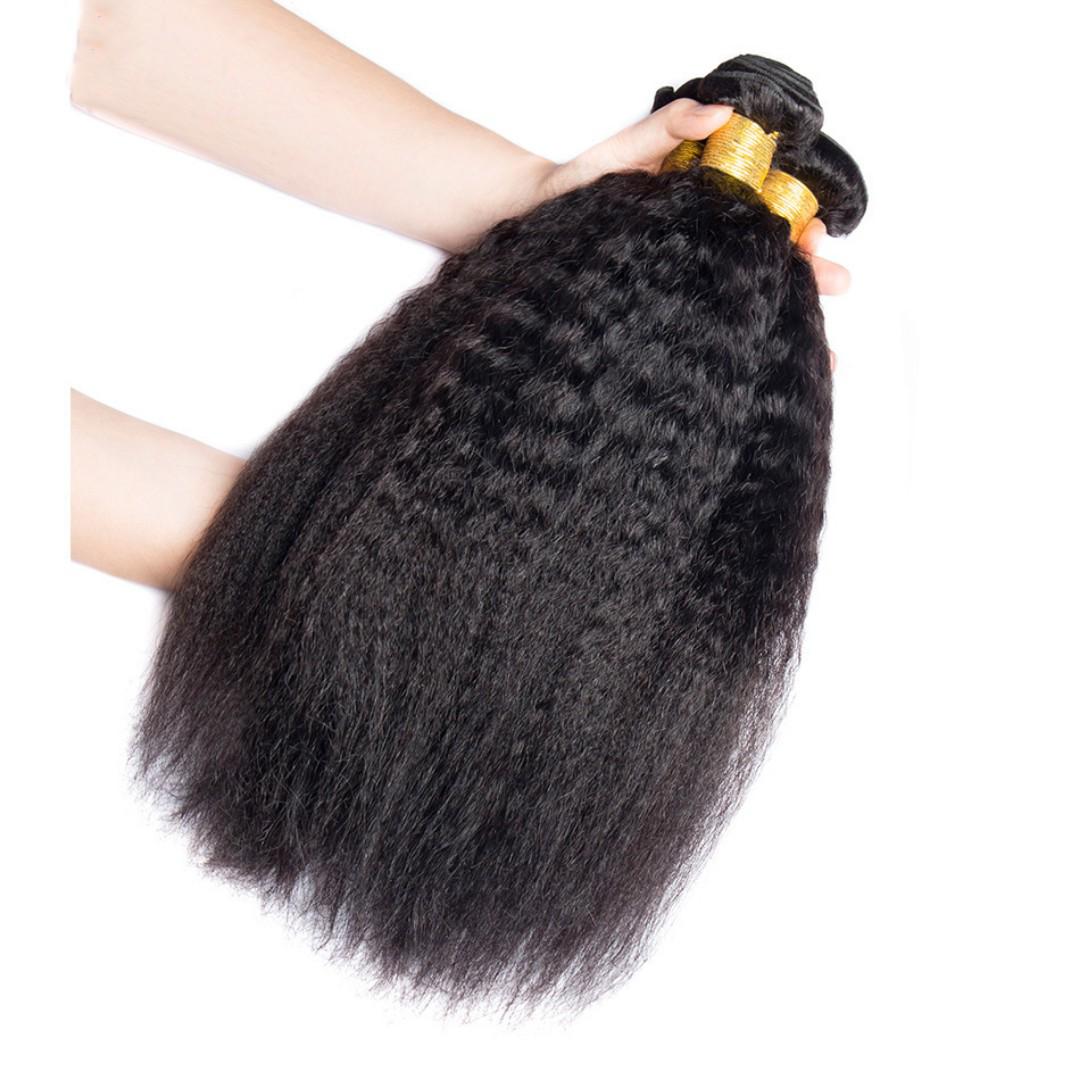 natural kinky hair bundles
