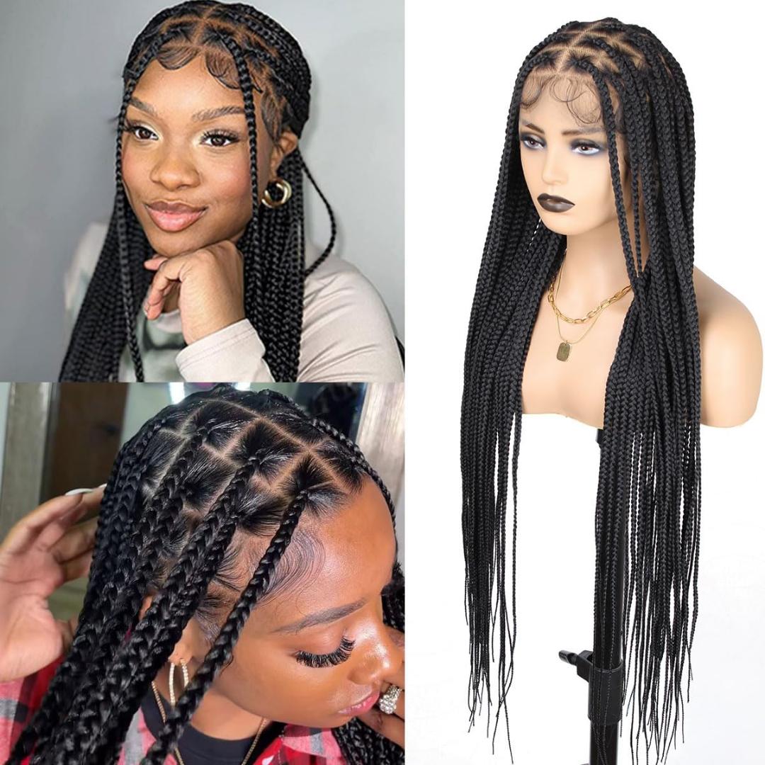 jumbo knotless frontal wigs  with baby hairs as per the picture