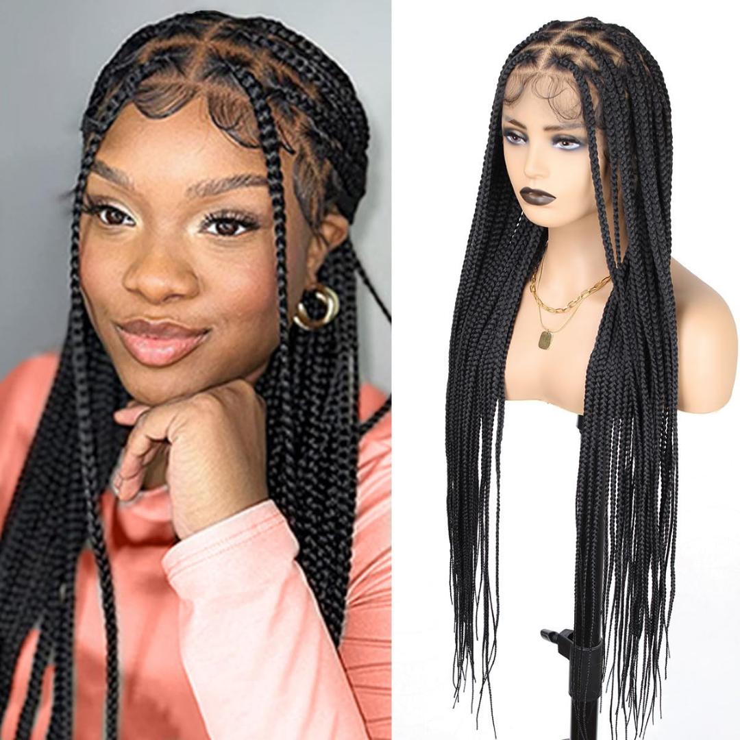 jumbo knotless frontal wigs  with baby hairs as per the picture