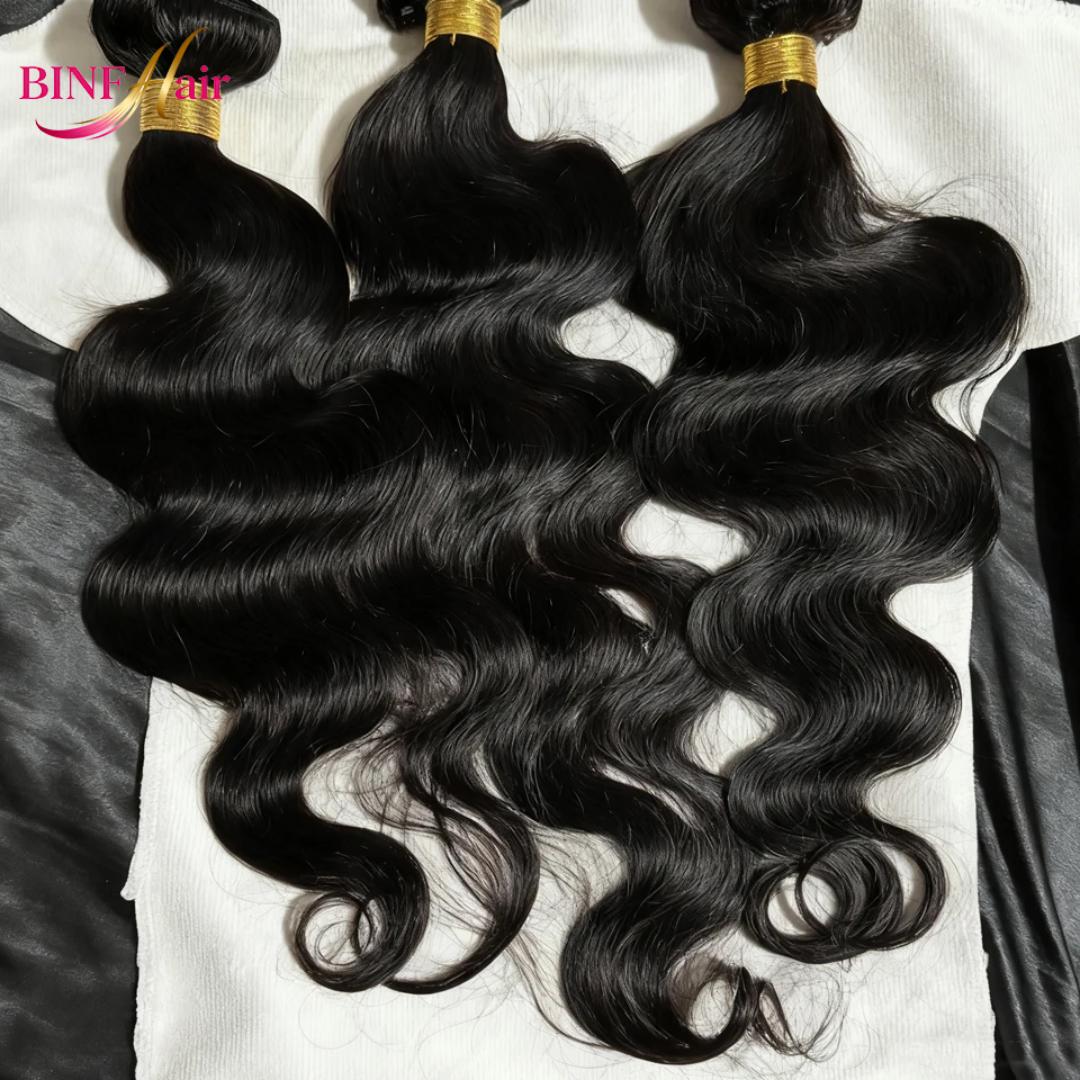bodywave pure human blend semi human 22 inches 3   hair bundles