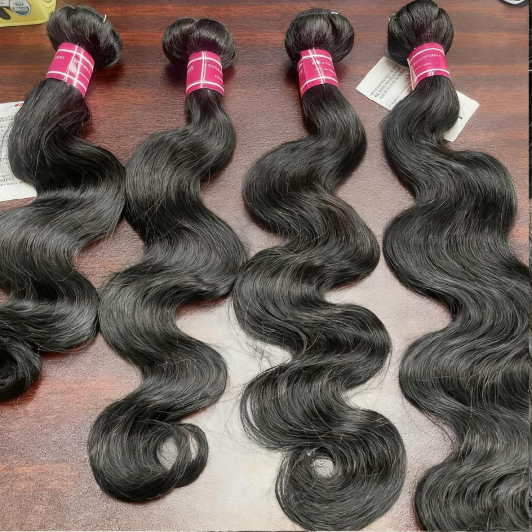 bodywave pure human blend semi human 22 inches 3   hair bundles