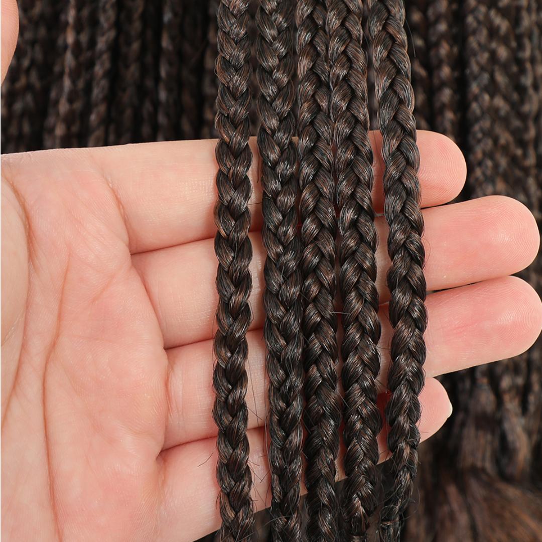 French Curl Crochet Braids 20 Inch Goddess Box Braids Crochet Hair for Women 8 Packs Pre Looped Crochet Box Braid with Curly Ends Synthetic French Curly Braiding Hair Extensions 8 packs