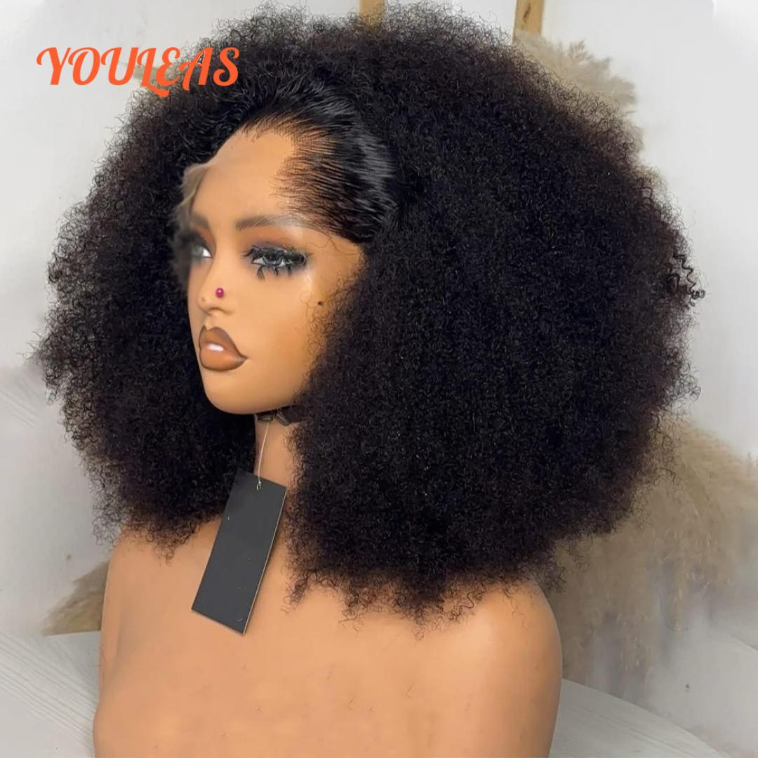 full frontal crotchet afro kinky 13*4*2 wigs.Lace Afro  Wig for Black Women. as the picture