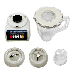 EM Blender 2-in-1 ElectroMate 1.5L Blender Classic Juicer & Grinder with Multifunctional Jug, Bottle, and Garlic Processor  ElectroMate BD01/BD02
