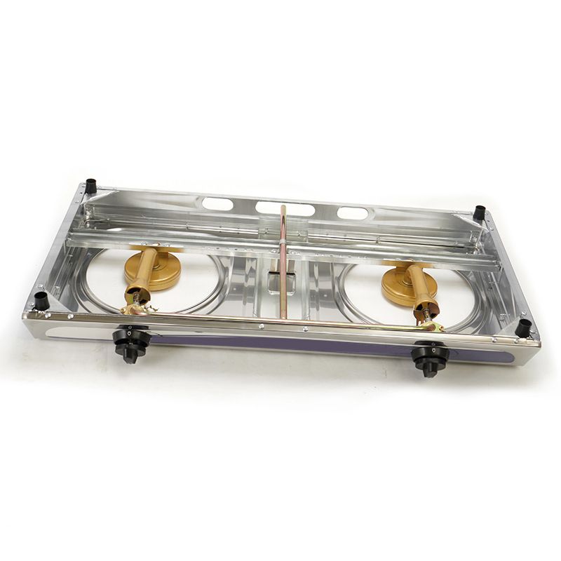EM Double Gas Cooker Auto lgnition Double Burner Gas stove gas cooker 【hot】gas cooker/stove gas cooker cooking gas cooker burner gas cooker stainless  ElectroMate