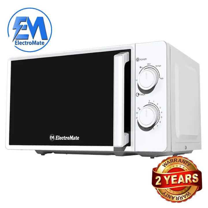 EM 20Ltrs Microwave Oven High Quality Microwaves With Warranty  ElectroMate MW002