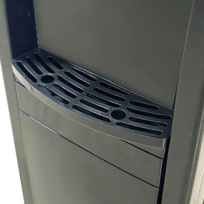 Water Dispenser with Hot and Cold Water – Standing Design with Storage Cabinet, Perfect for Home or Office Use Black water dispenser