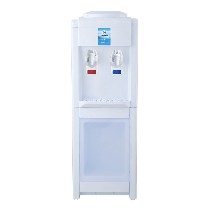 ElectroMate Water Dispenser with Hot and Cold Water – Standing Design with Storage Cabinet, Perfect for Home or Office Use