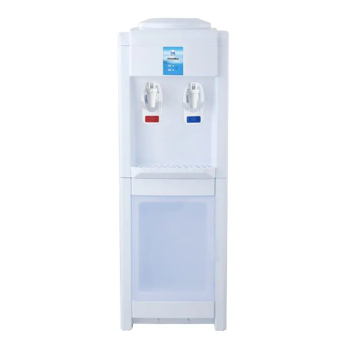 EM ElectroMate Water Dispenser with Hot and Cold Water – Standing Design with Storage Cabinet, Perfect for Home or Office Use  ElectroMate