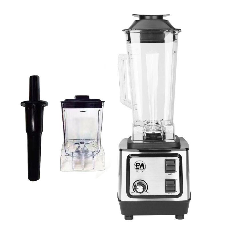 EM Heavy Duty Commercial Pro Blender + Grinder Jar COMMERCIAL HEAVY DUTY Blender High speed for easy operations Sharp. 2L large capacity DURABLE BD07