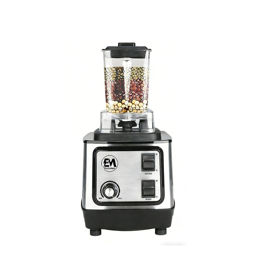 EM Heavy Duty Commercial Pro Blender + Grinder Jar COMMERCIAL HEAVY DUTY Blender High speed for easy operations Sharp. 2L large capacity DURABLE BD07